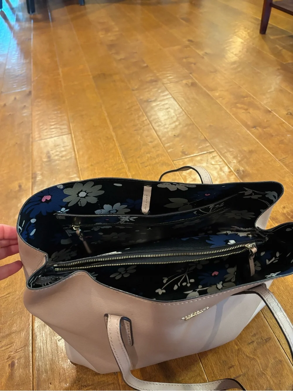 kate spade Dusty Rose Leather Tote